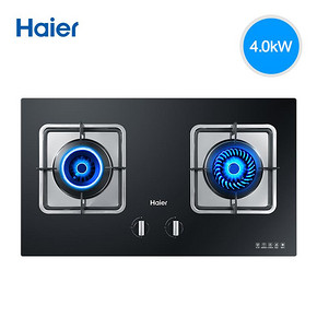 Haier/海尔 QE5B1(20Y) 液化气燃气灶 大火力猛火钢化玻璃灶 749元