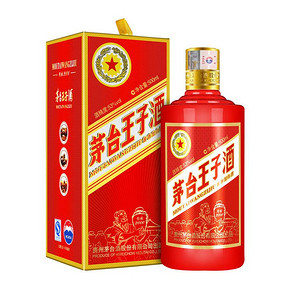 ￥149 茅台王子酒传承2000 酱香型白酒 53度500ml 单瓶装 礼盒装