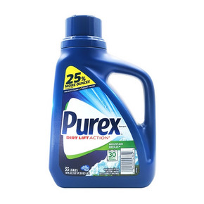 88VIP：Purex 普雷克斯 高倍浓缩洗衣液 1.47L *2件 78.2元包邮（前10分钟，合39.1