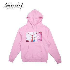 INNERSECT潮牌 4PK 2019 巴黎铁塔 新品潮流时尚宽松休闲印花连帽卫衣男 233元