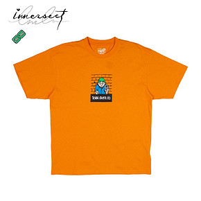 INNERSECT潮牌 POLAR SKATE CO 2019夏新品时尚印花圆领短袖T恤男 255元
