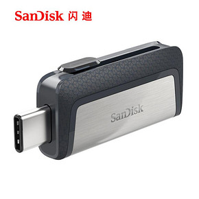 闪迪（SanDisk） 至尊高速 Type-C/USB3.1双接口 U盘 256GB 257元