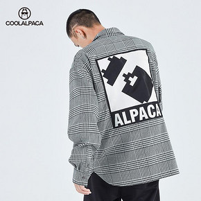 coolalpaca 格子宽松衬衣 优惠价215.1元