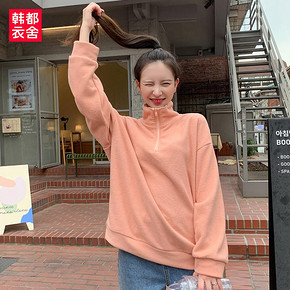 ￥78 韩都衣 百搭休闲宽松卫衣