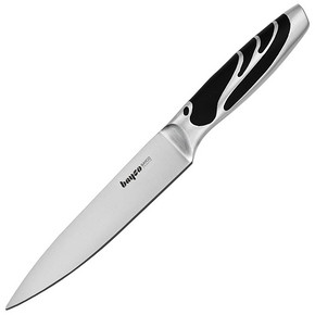 拜格（BAYCO） 防粘波浪水果刀 黑刃23.3cm 送瓜刨 9.9元