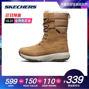 双11预售： Skechers 斯凯奇 15567 女款雪地靴 339元包邮（需定金