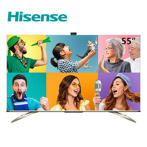 历史低价、双11预售：Hisense 海信 HZ55S7E 55英寸 4K 液晶电视 5999元包邮（21日