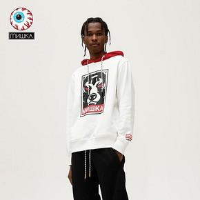 Mishka 2019SS 撞色印花连帽卫衣 优惠价558元