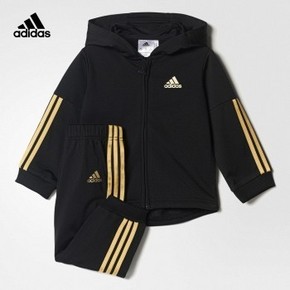 天猫 双11预售、21日0点： adidas 阿迪达斯 CE9705 男中小童针织套服 169元包邮