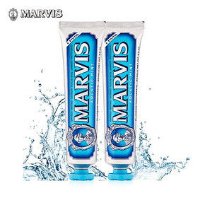 Marvis玛尔斯牙膏85m*2 限时特价98元包邮含税