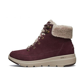 Skechers On the GO Glacial Ultra 酒红色 双11预估到手279