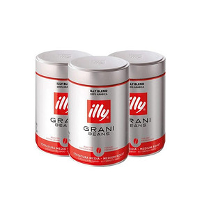意大利进口Illy意利 中度烘焙咖啡豆 250g*3 104.5元