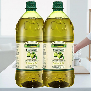 欧丽薇兰 特级初榨橄榄油1.6L*2瓶榄橄油食用油原油进口 276元
