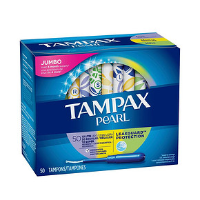 TAMPAX 丹碧丝 珍珠导管式卫生棉条 50支混合装 79元