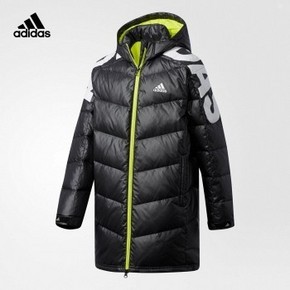 天猫 双11预售、两色可选： adidas 阿迪达斯 儿童长款羽绒服外套 BP6209 449元