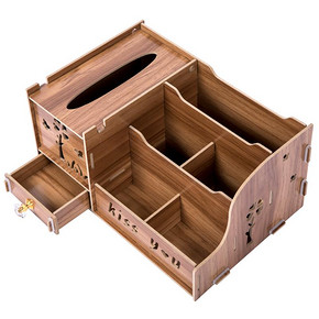 奇异果 创意纸巾盒桌面收纳抽纸盒 9.9元