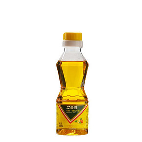 金胜压榨一级花生油200ml食用油小瓶宿舍用油 *2件 9.9元（合4.95元/件）