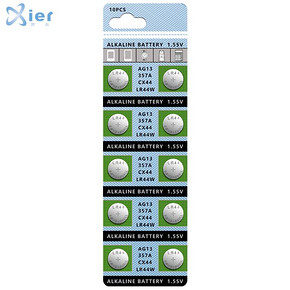 【第二件0元】XIER/西尔LR44纽扣电池电子 7.6元包邮(9.6-2券)