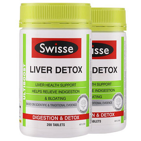 双11预售：澳洲进口 Swisse护肝片 200粒*2瓶 265元包邮