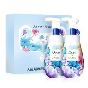 天猫 10点开始、前30分钟：Dove 多芬 水嫩润泽泡沫洁面慕斯 蜷川实花礼盒 160