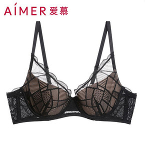 爱链系列聚拢收副乳薄文胸+无钢圈无托中厚模杯文胸 159元