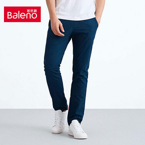Baleno 班尼路 88612029D 男款休闲磨毛长裤 39.9元