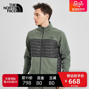 双11预售：?THE NORTH FACE 北面 46HS?男士户外棉服 618元包邮（需80元定金） ￥6
