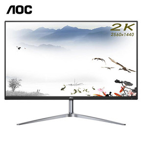 AOC Q2789VQ/BS 27英寸2K IPS显示器（2560x1440） 1349元包邮 ￥1349