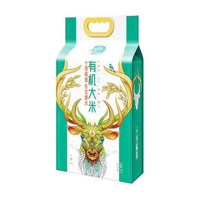 十月稻田 十月稻香有机大米 5kg 76.8元