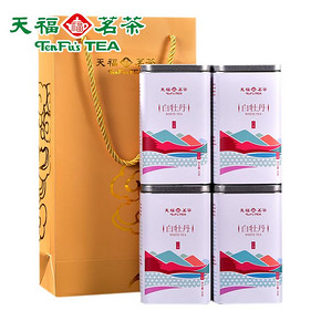 天福茗茶 福鼎特级白牡丹 正宗白茶 30克*4精美罐装 86元
