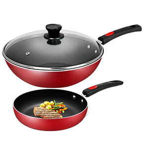 爱仕达 煎炒两件套不粘锅具 119.5元