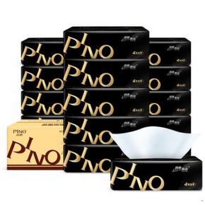 品诺 黑白经典系列 抽纸 4层*90抽*16包（161*190mm） *3件 74.85元包邮（合24.95元/