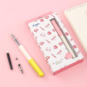 百乐（PILOT） FKA-1SR 笑脸钢笔 含6支墨胆 49.9元