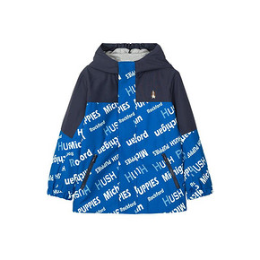 双11预售： Hush Puppies 暇步士 男童加绒冲锋衣 低至161.84元（7件68折）