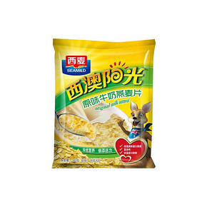西麦原味牛奶麦片养胃早餐即食560g中老年高钙养胃燕麦食品小袋装 *2件 42.9