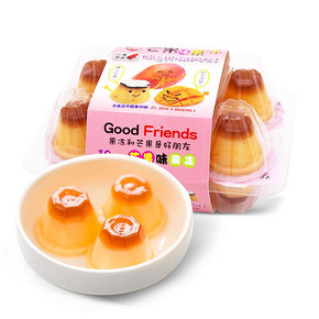台湾进口 新巧风果冻芒果味166克/盒 休闲吃货零食 *2件 19.36元（合9.68元/件