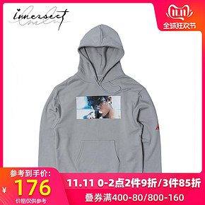 INNERSECT潮牌 4PK无间道EDC 2019春秋新品休闲宽松连帽卫衣男 176元