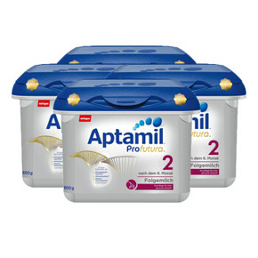 Aptamil 爱他美 白金版婴儿配方奶粉 2段 800g 166.21元含税包邮 ￥166