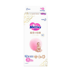 日本花王妙而舒 宠爱拥抱腰贴式婴儿纸尿裤 中号（M）40片 150.15元