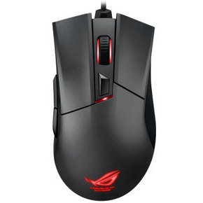 11日0点、双11预告：ROG 玩家国度 Gladius 大G二代 标准版 游戏鼠标 194元包邮 