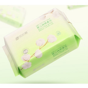11日0点： SAFE SOFT SUCCINCT 安织爱 婴儿棉柔巾 干湿两用 20*15cm 100抽 12包 88.5元