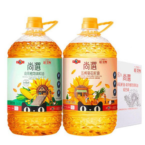 88VIP：多力尚选葵花籽油系列组合3.68L*2桶 *5件 234.65元（合46.93元/件） ￥235