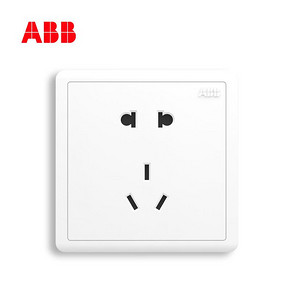 ABB AO205 86型 五孔插座面板 5只装 29元包邮（需用券，合5.8/件） ￥29