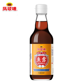 凤球唛手工鱼露生抽酱油340ml海鲜调料泰国风味泡菜蒸鱼味露潮汕 9.72元