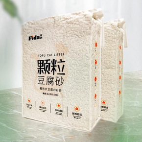 FIDA 菲达 豆腐猫砂 6L *12件 160元包邮（合13.33元/件） ￥160