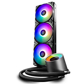 九州风神（DEEPCOOL） Castle 堡垒 360RGB 一体式水冷CPU散热器 幻彩版 399元
