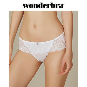 wonderbra白色内裤女蕾丝少女性感女士内裤舒适无痕透气内衣女 33元