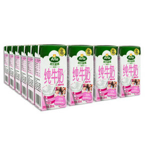88VIP：Arla 爱氏晨曦 脱脂牛奶 200ml 24盒 *3件 104.82元包邮（双重优惠） ￥105