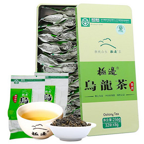 极边春雨云南高山乌龙茶礼盒装茶叶清香型功夫乌龙256g 25元