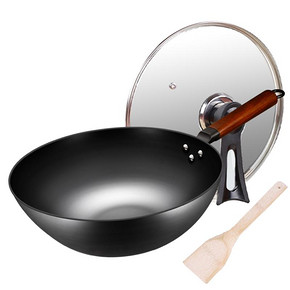 爱仕达（ASD） CF32J8WG 魔粒纹理铁锅 32cm 99元
